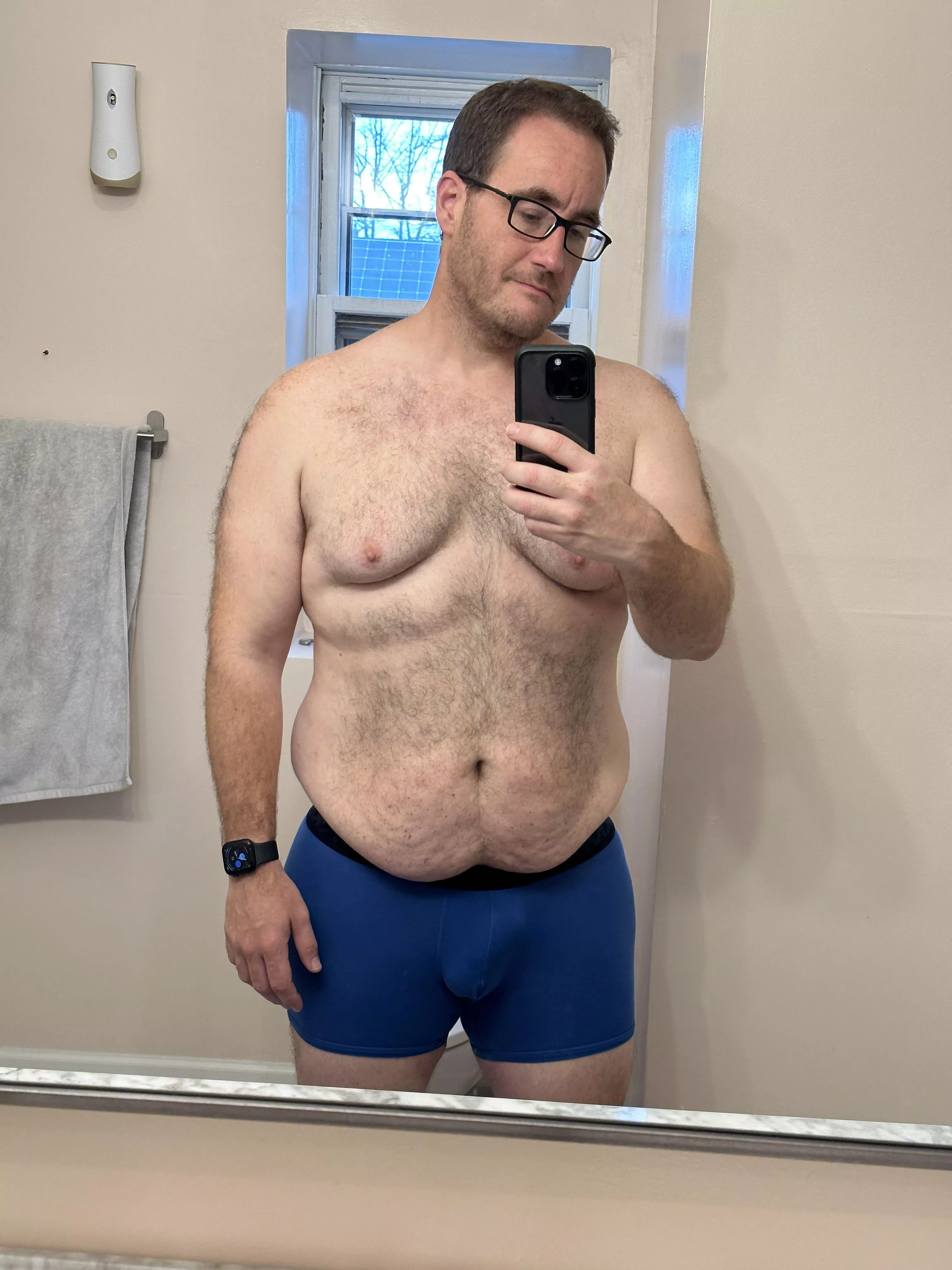 Gym and shower done.