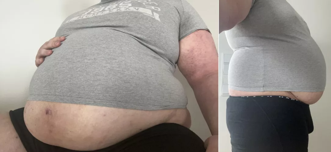 Help me rub my bloated belly!! 😩