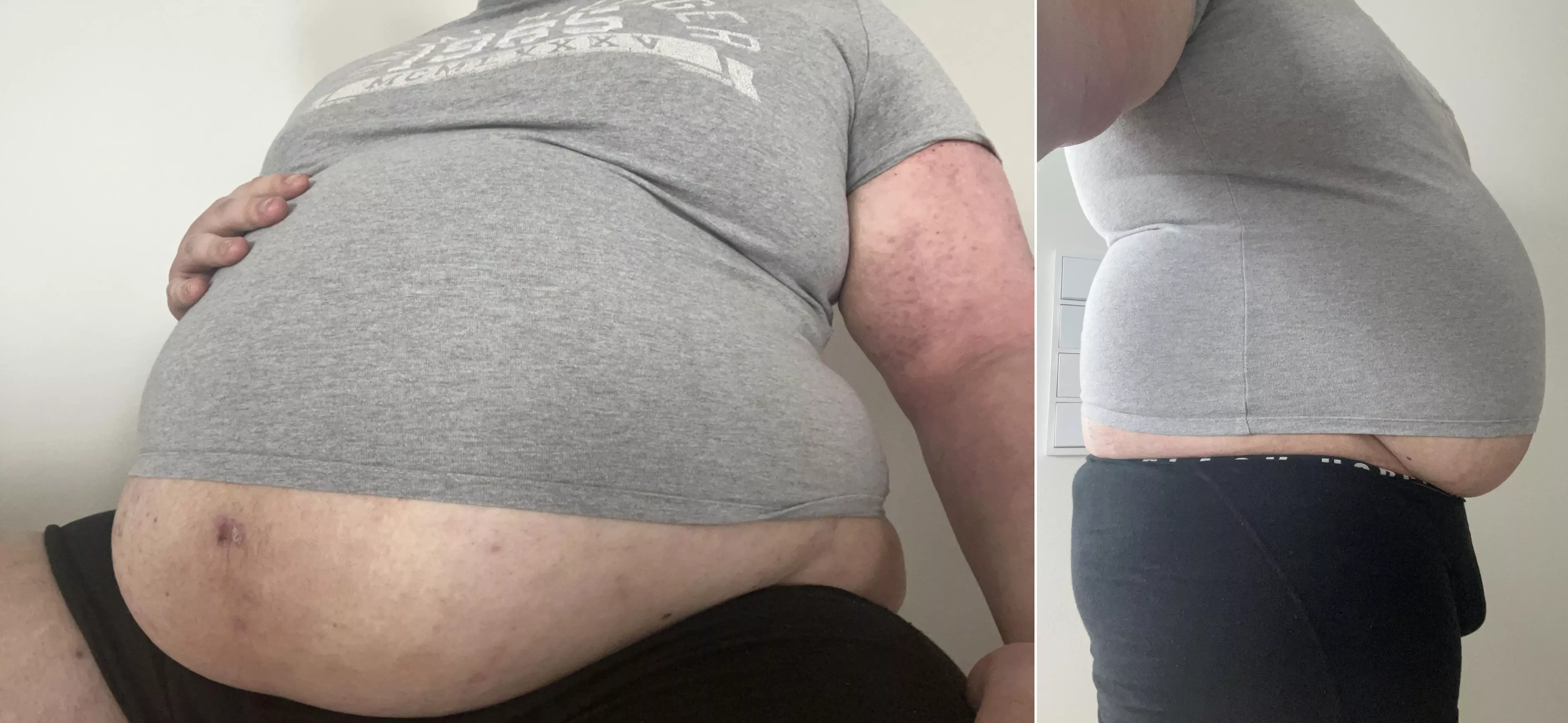 Help me rub my bloated belly!! 😩