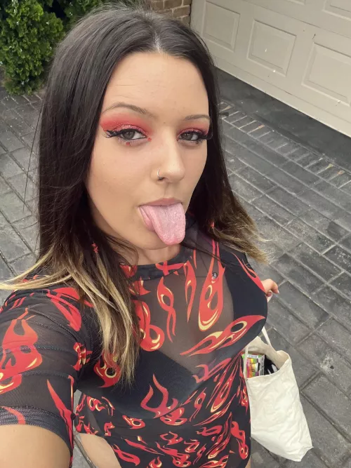 I like having it out in public