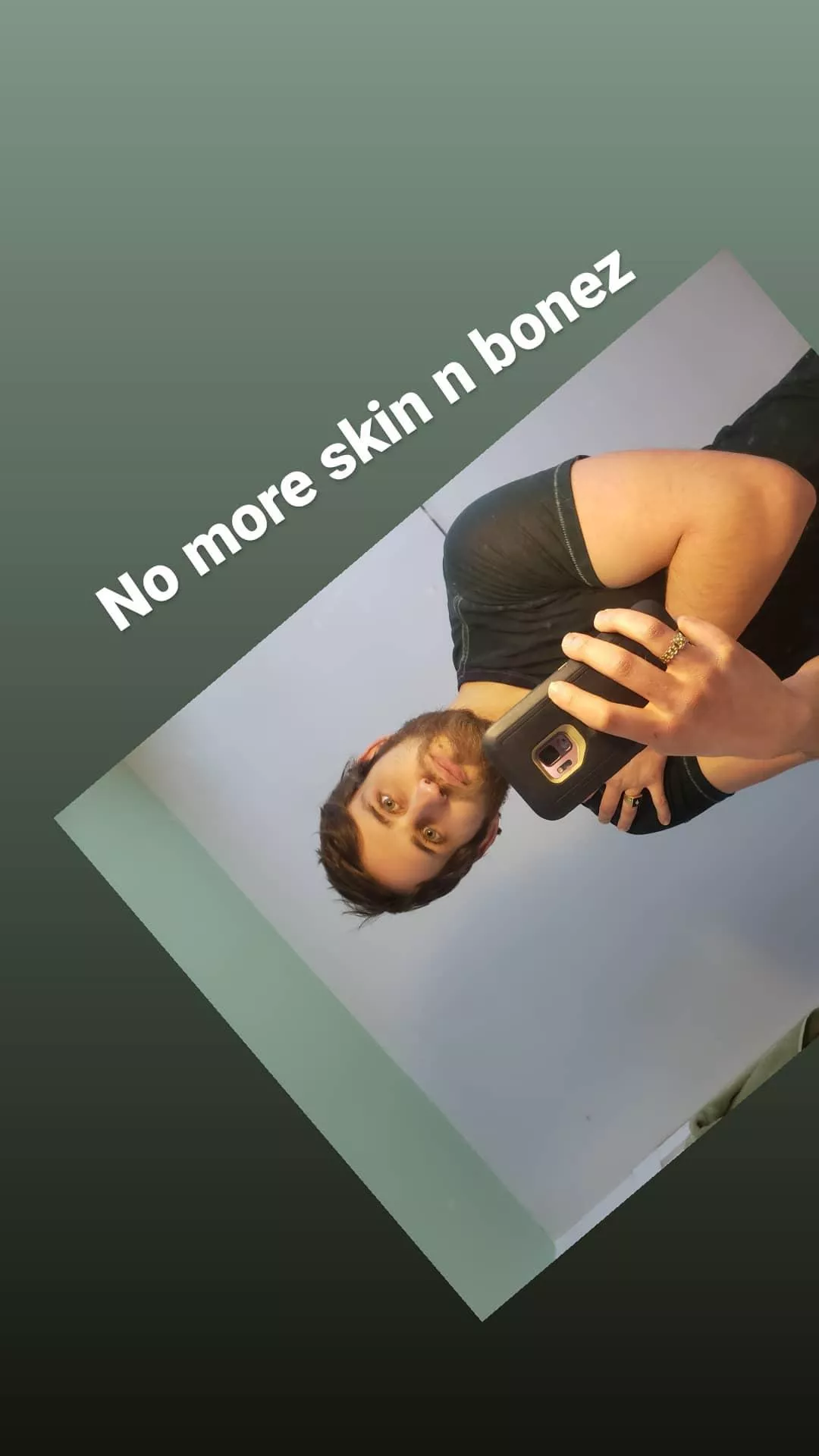 It feels good to finally be at a healthy weight! I feel like a different person.