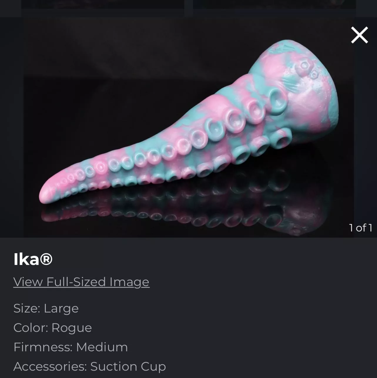 I’ve been waiting forever for a large Ika with a suction cup to drop!! 😍