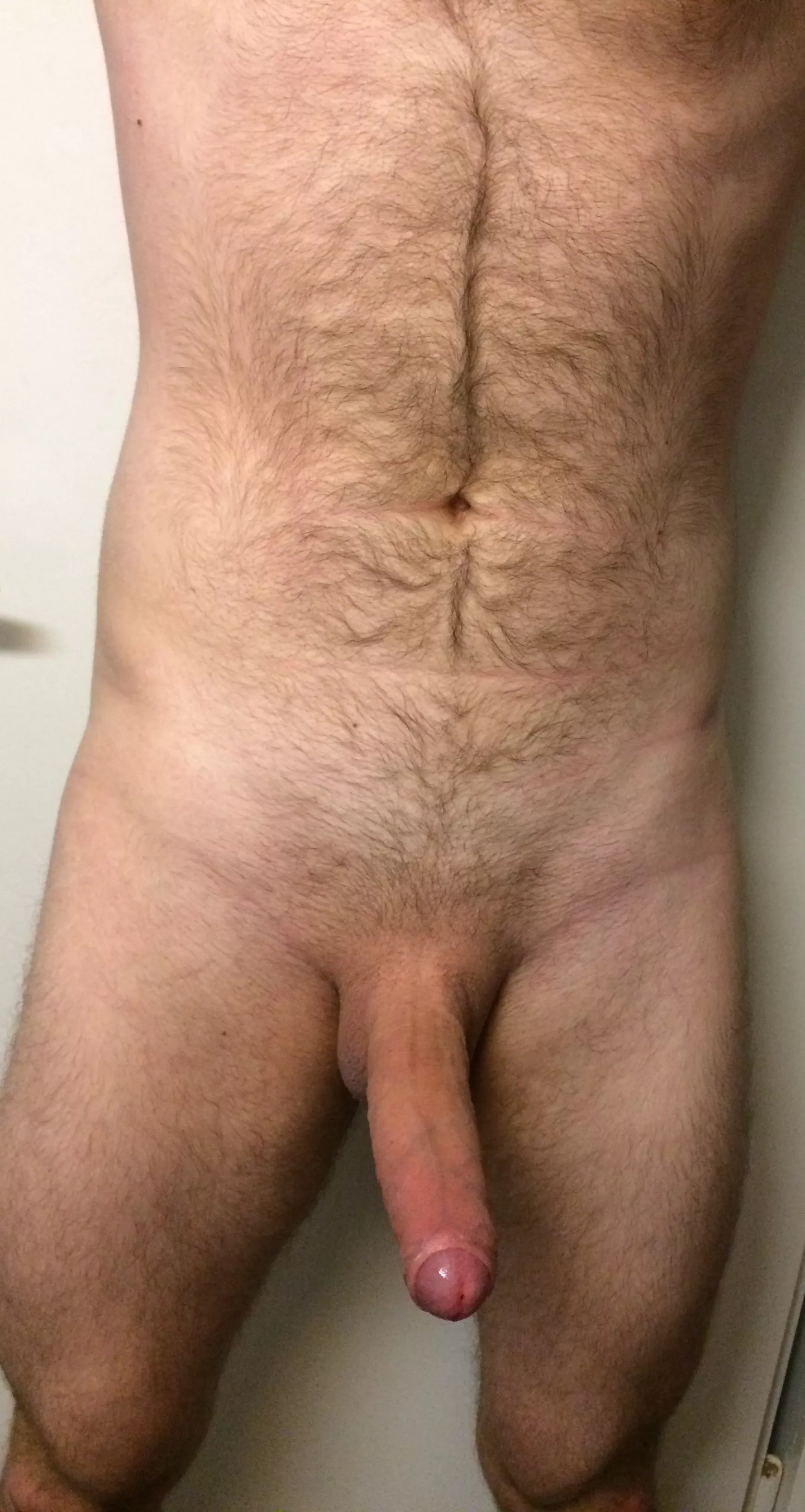 Just the tip. And then the rest of it right after.