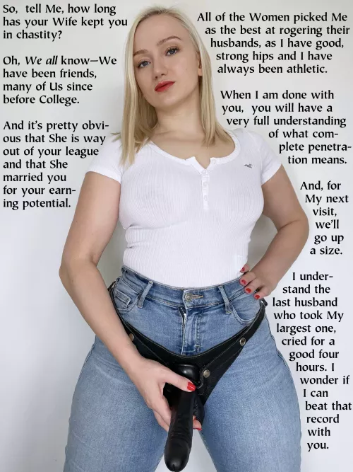 Much of Her athletic prowess came from kicking balls and whacking them with a stick. She will try that option if you are not compliant.