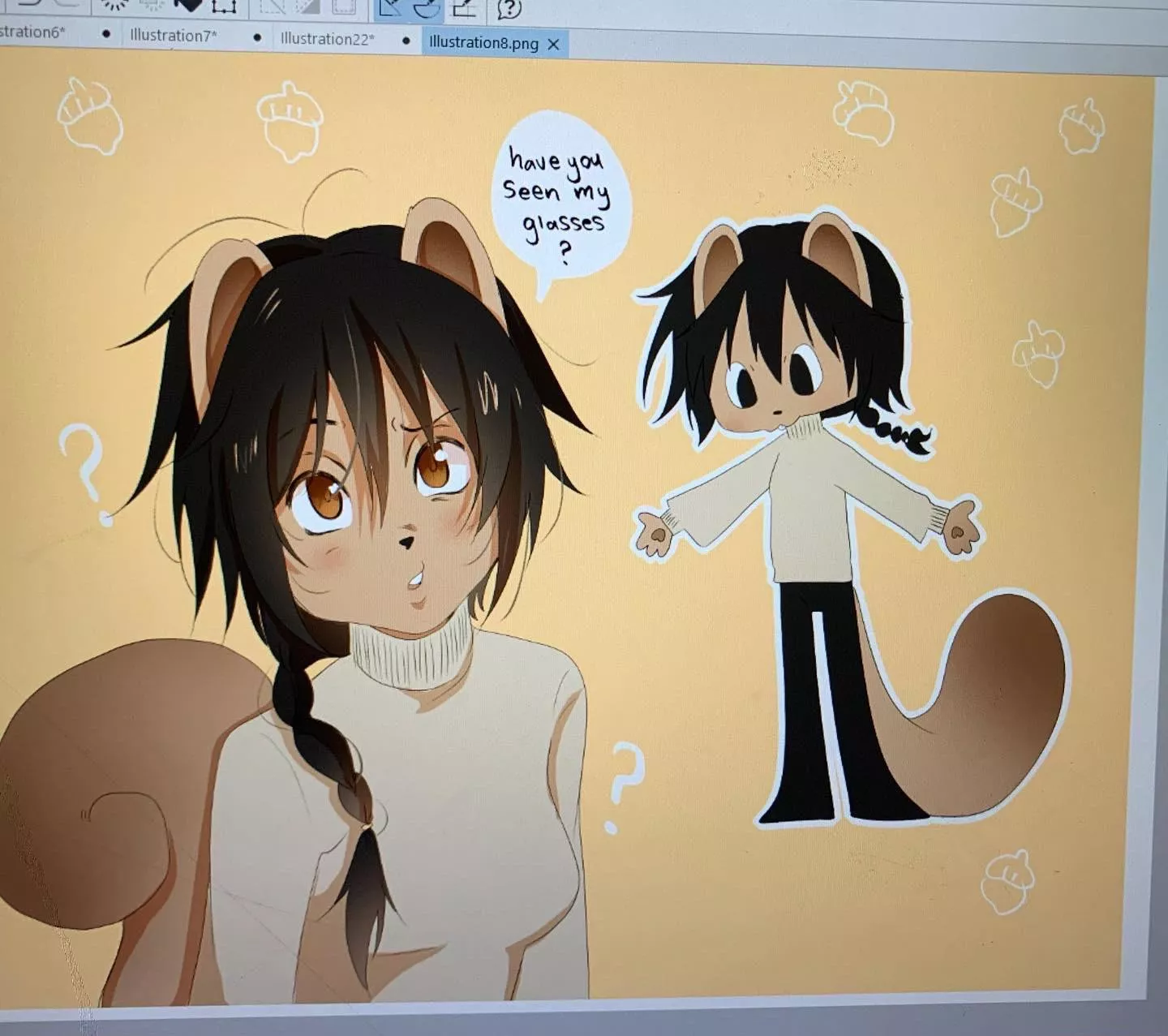 My fursona (@scwardy.squirrel) will post better quality later >_<