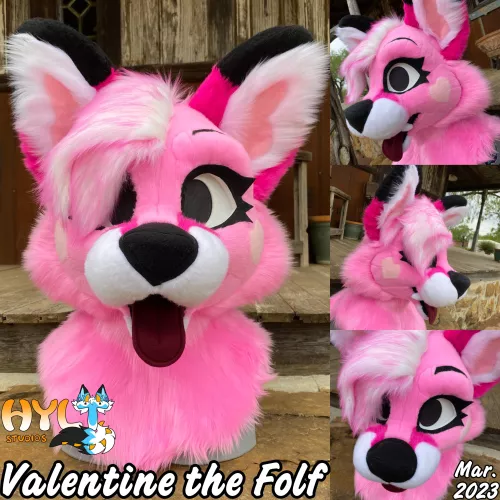 Newest Fursuit - 💕Valentine the Folf💕