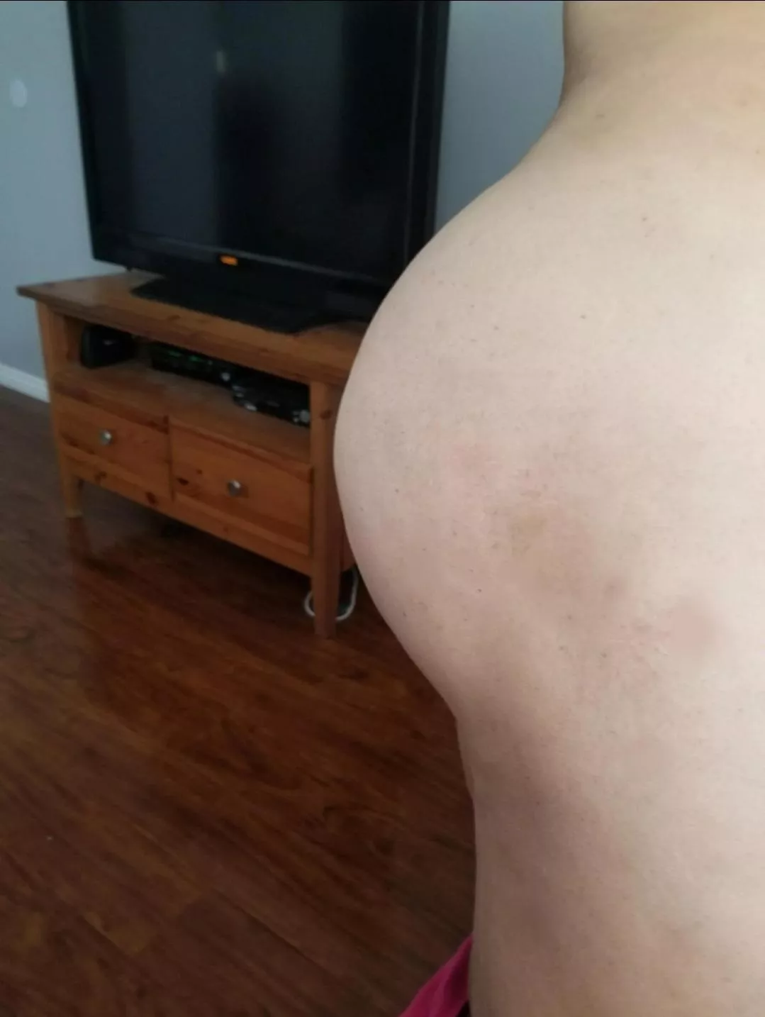 Out the shower side view