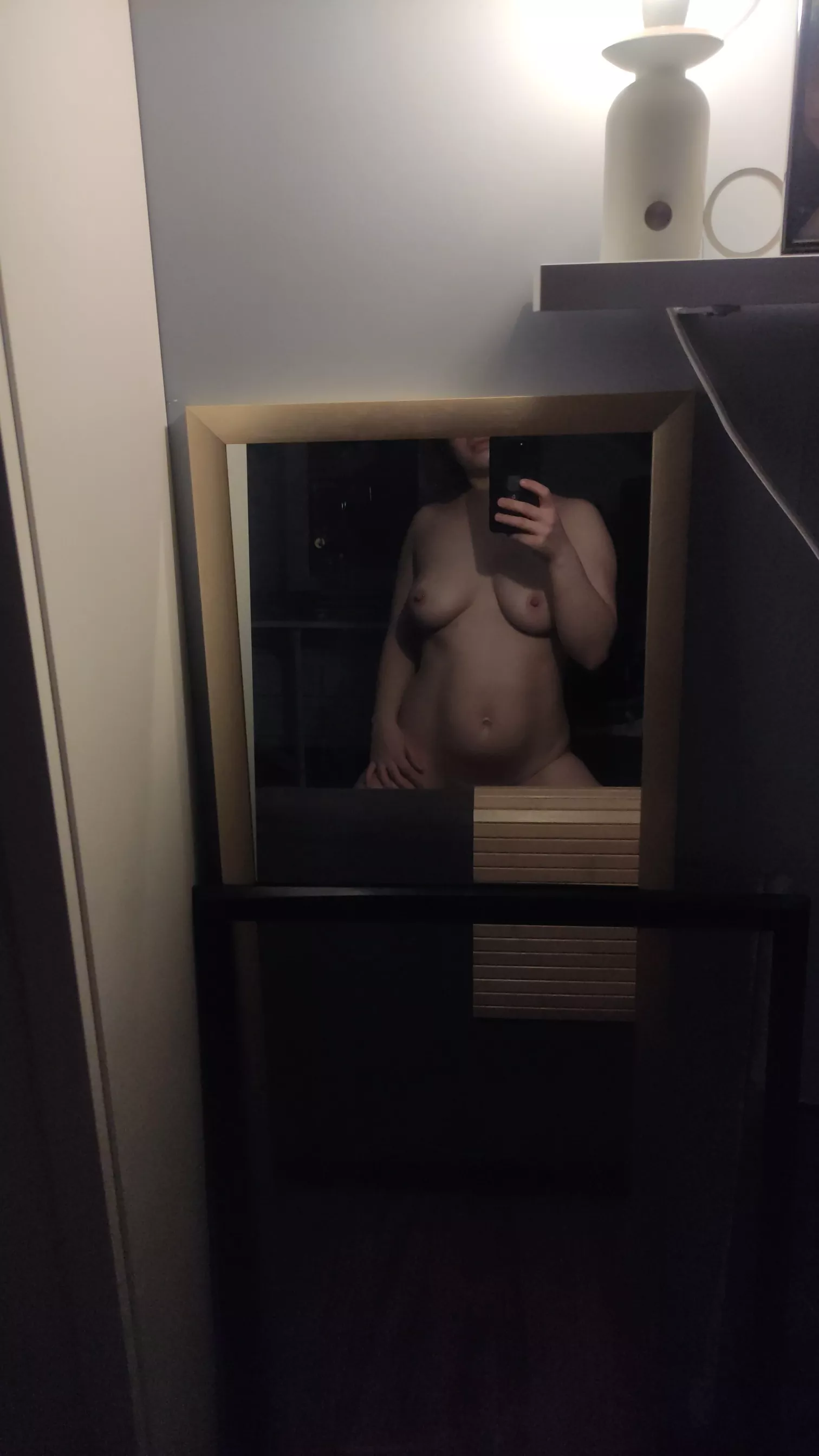 Painting in the dark