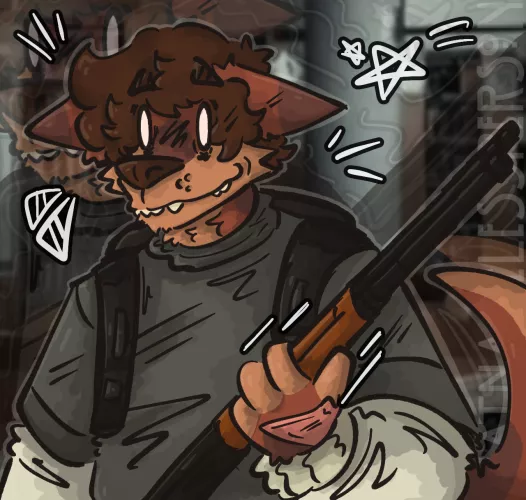 pew pew! (oc) -Art by me-