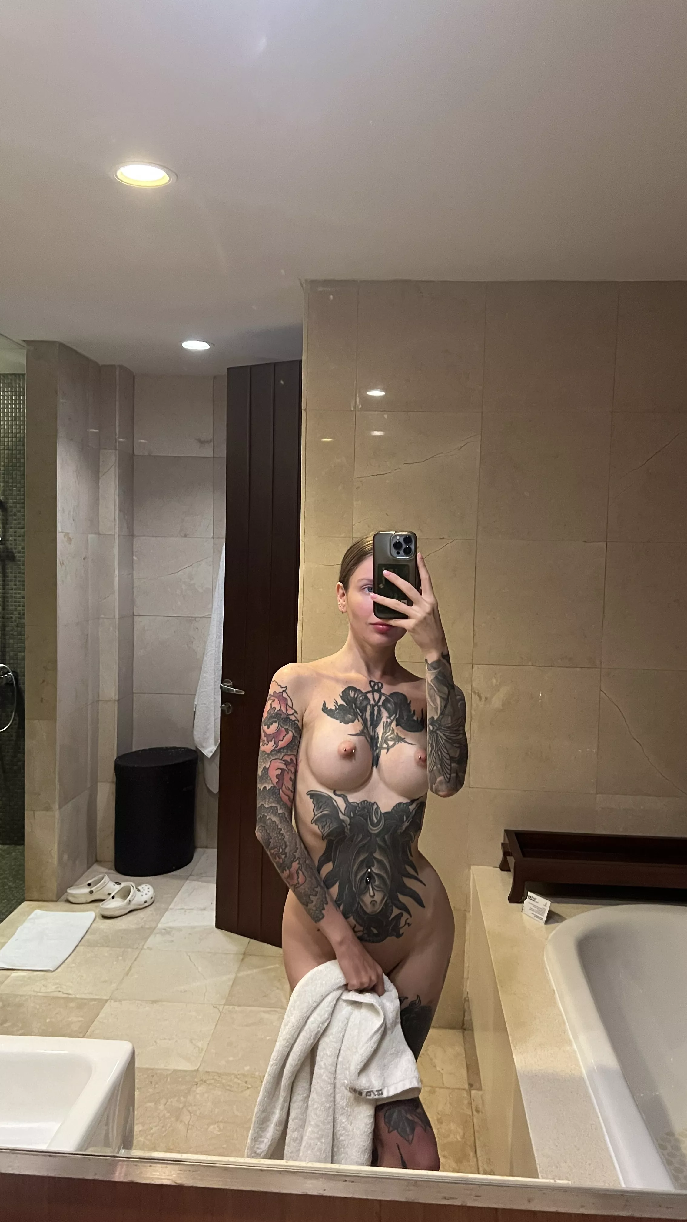 Really clean after shower