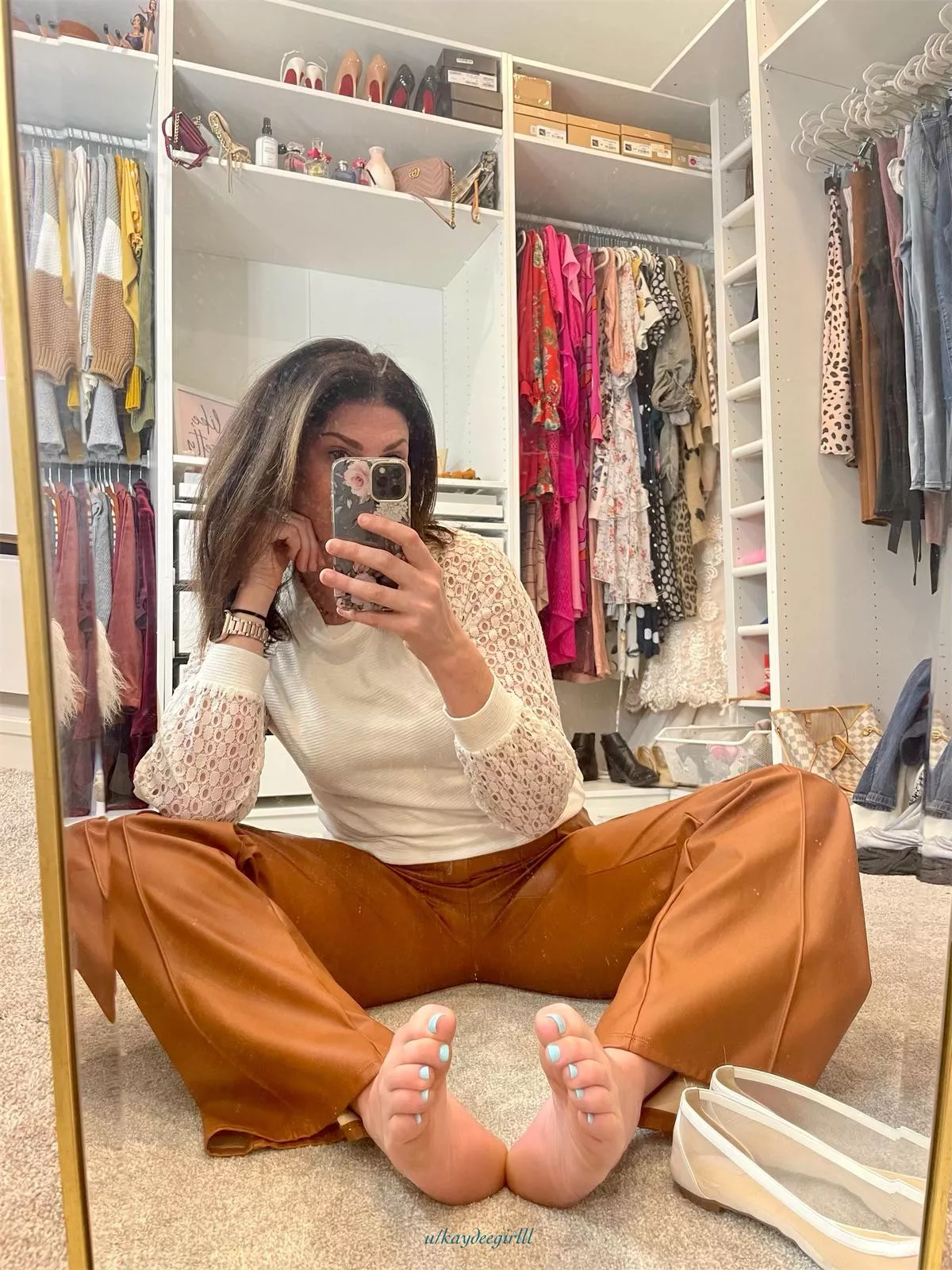 Should I stick them in these flats or in your mouth? (Oc)