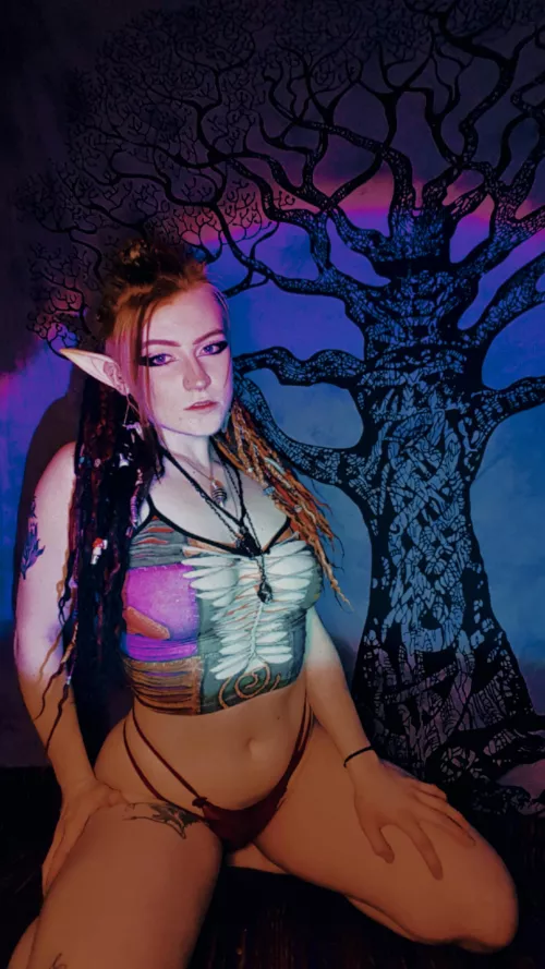 Slyly peeking through ;)