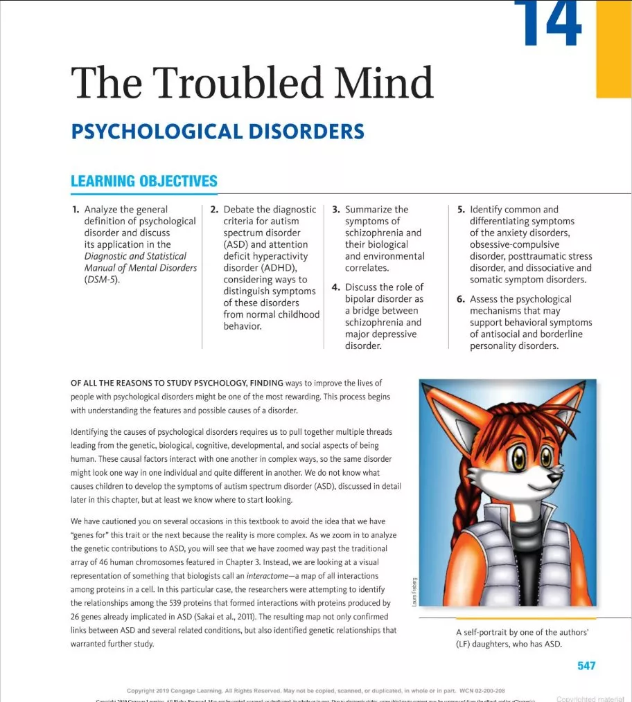 So I discovered this for some strange reason depicting autism