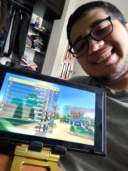 Some Mario Kart in the morning feels good!