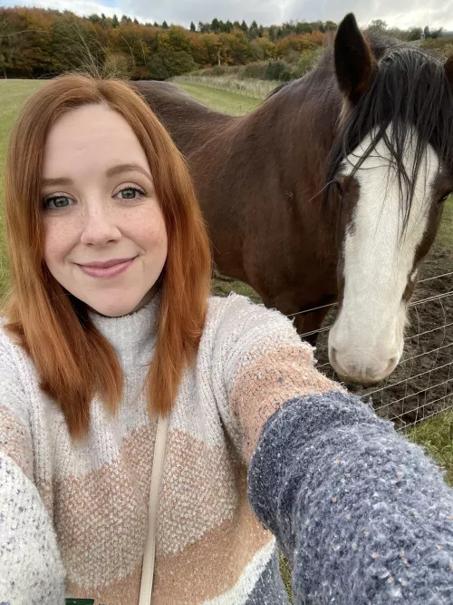 Spent the day horsing around! [F]