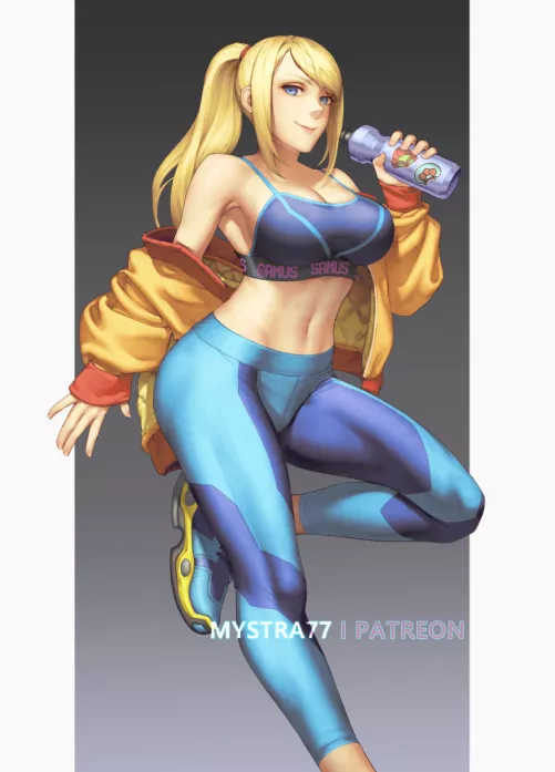 Sporty Samus [Artist: Mystra77]