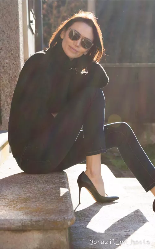 Timeless black pumps… These are at least 15 years old, and still look great.