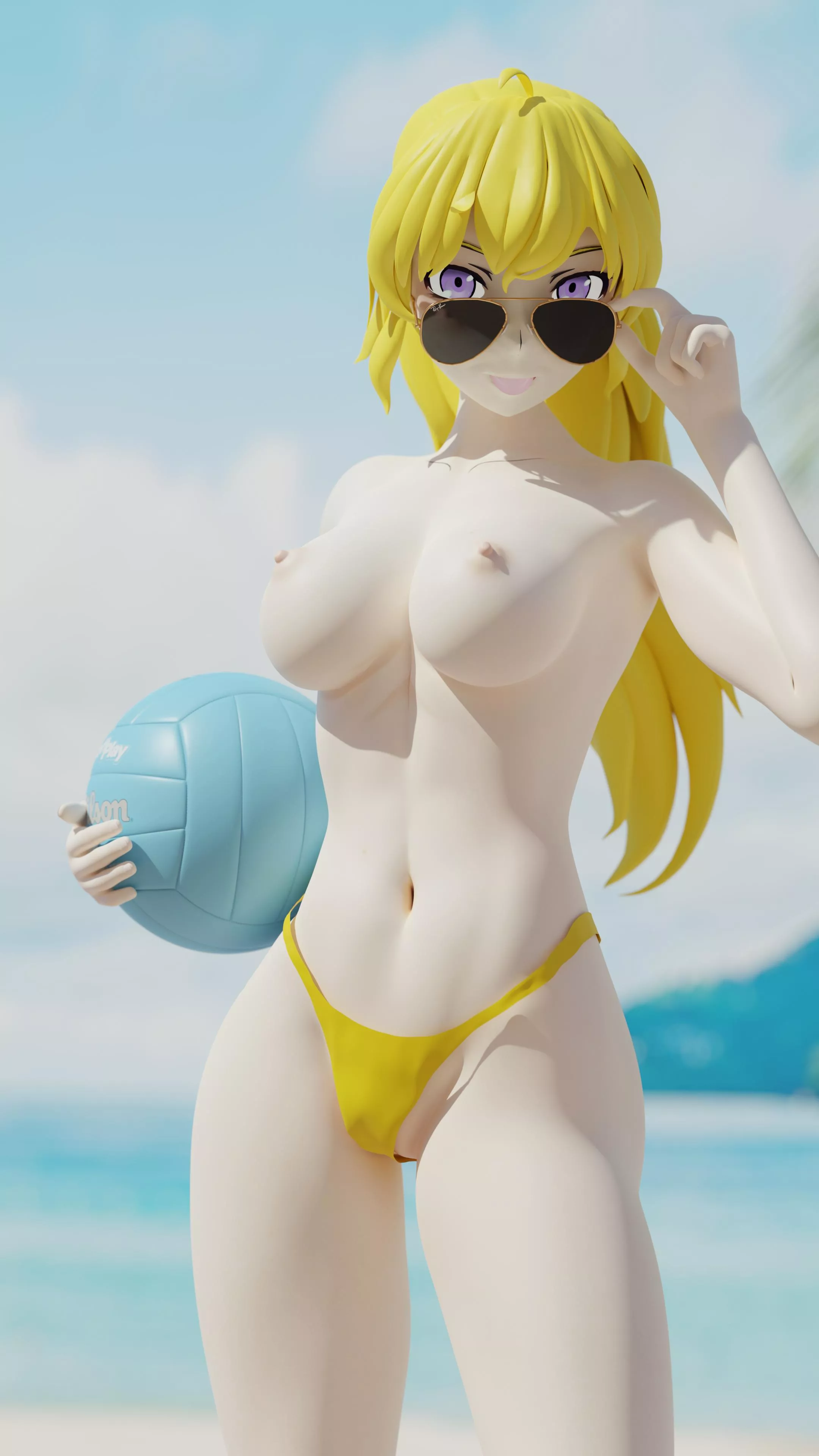Yang on the Beach#2 (DKClaude3D)