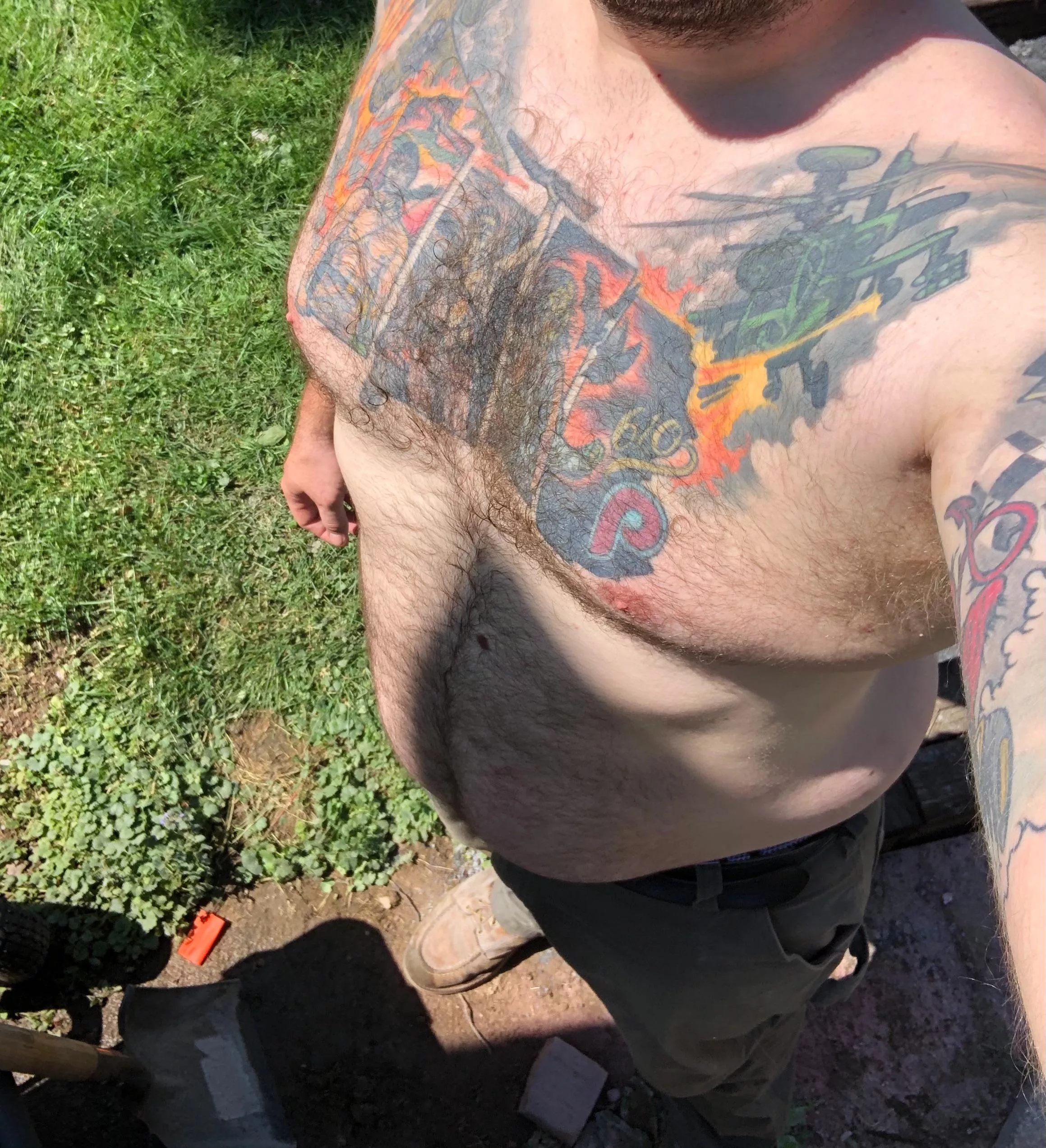 (36) Can’t wait for the warmer weather so I can get back outside and get some hard work done