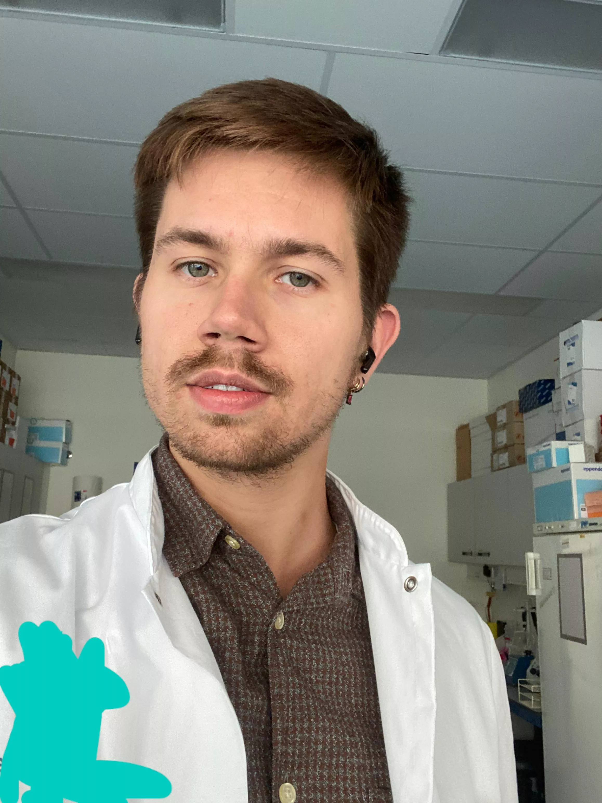 Another day in the lab ✨🧚🏻‍♂️