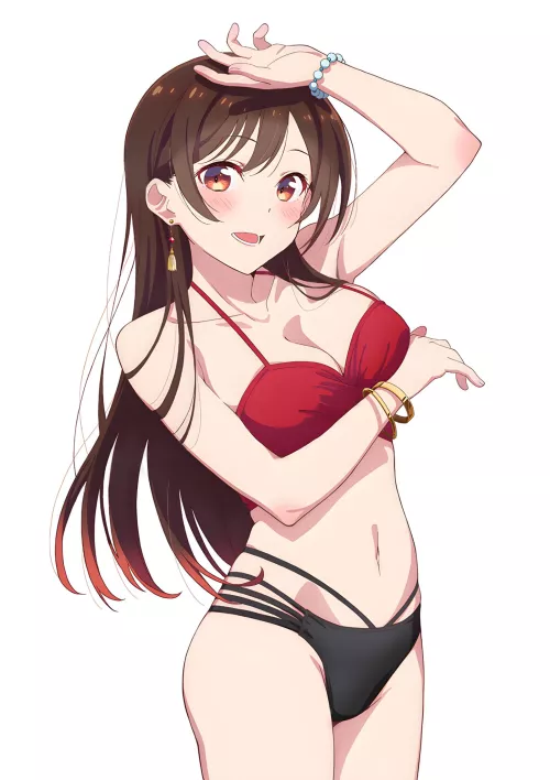 Chizuru Showing Off Her Body