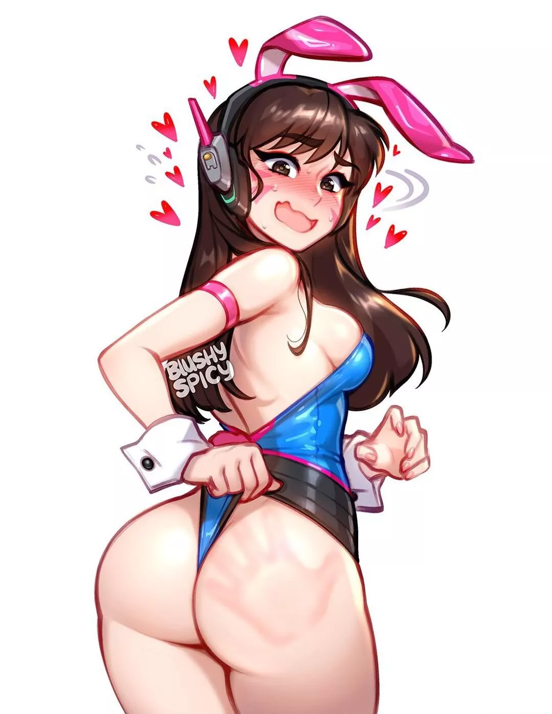 D.Va being punished (Blushy Spicy) [Overwatch]