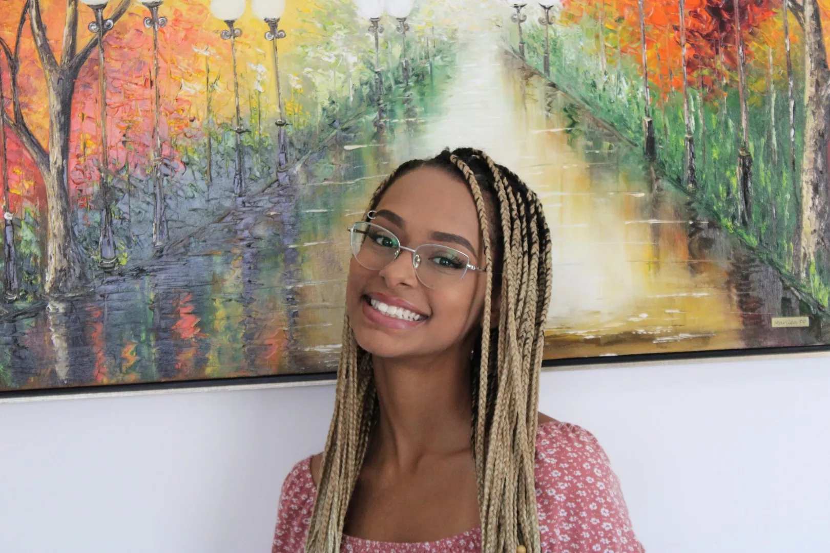 Feeling pretty in pink and loving myself