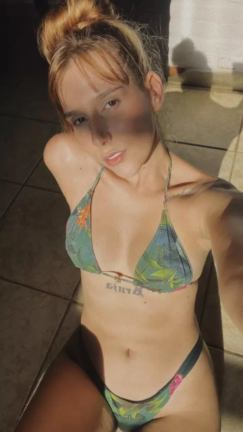 Finishing my sunny day 🔥