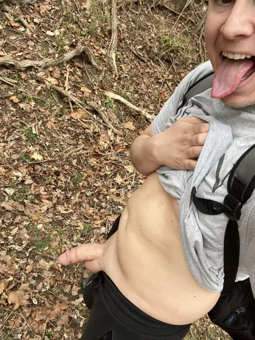 Got a good hike in before the run! Too bad no one joined me