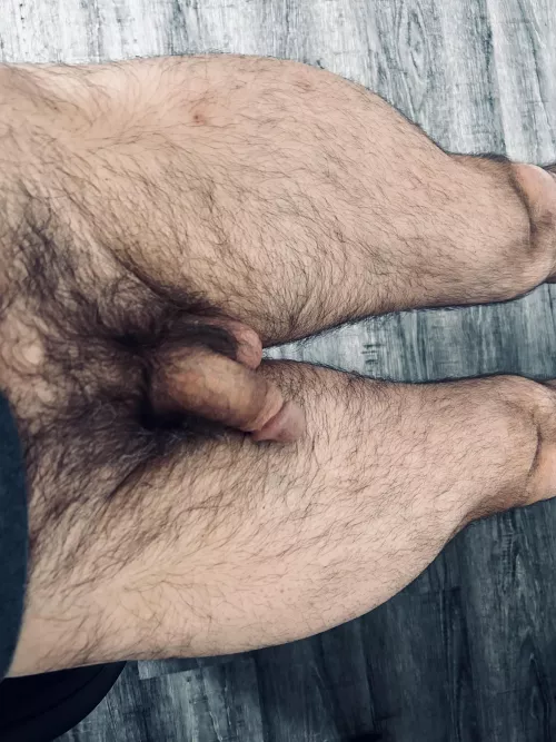 Hairy below the belt