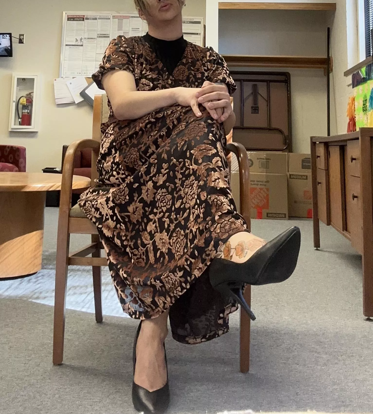 Have my black pumps grabbed your attention?