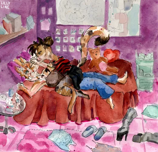 Help your girlfriend do her eyeliner [OC]