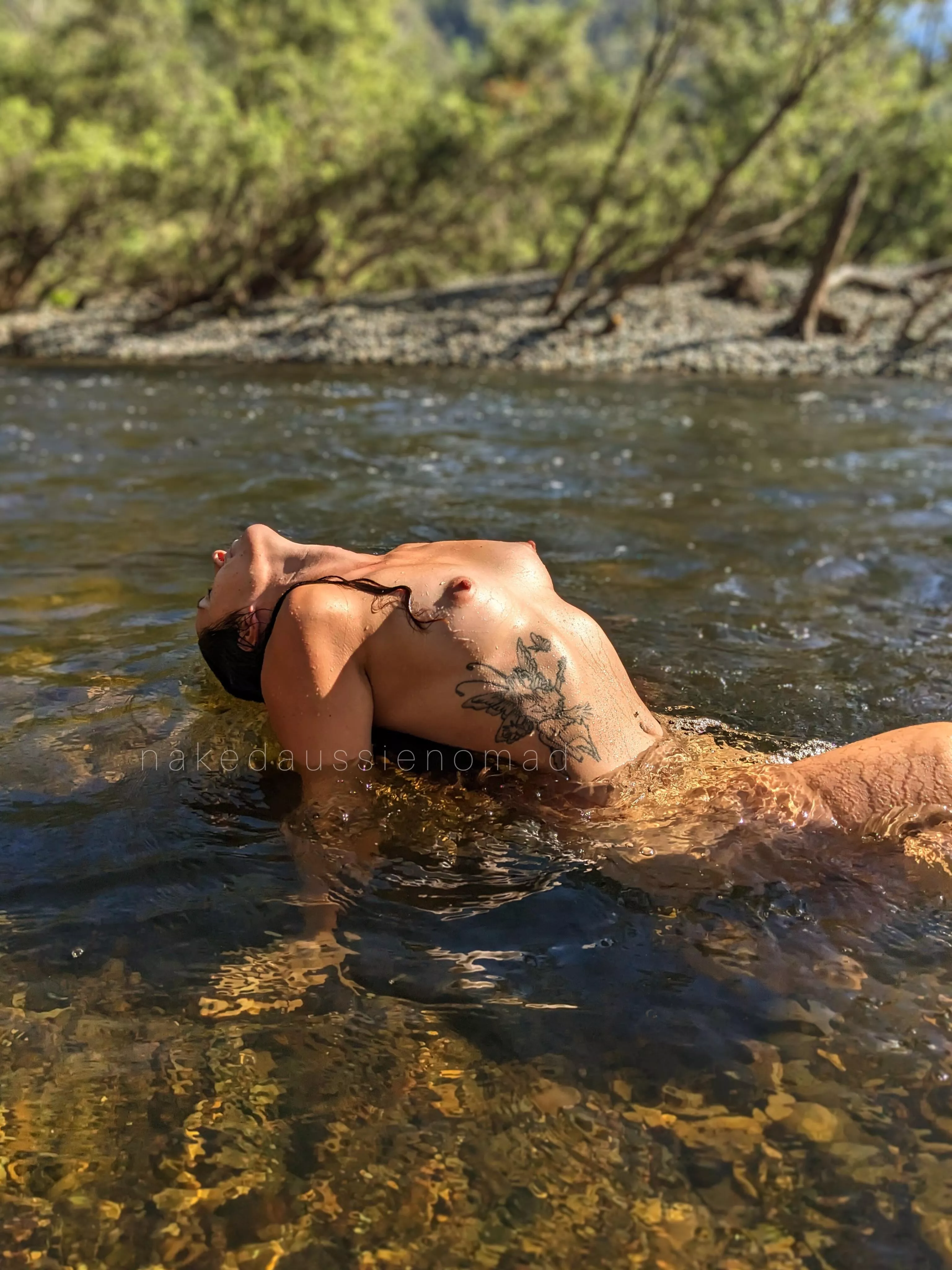 Hoping my au natural shower counts! 💦
