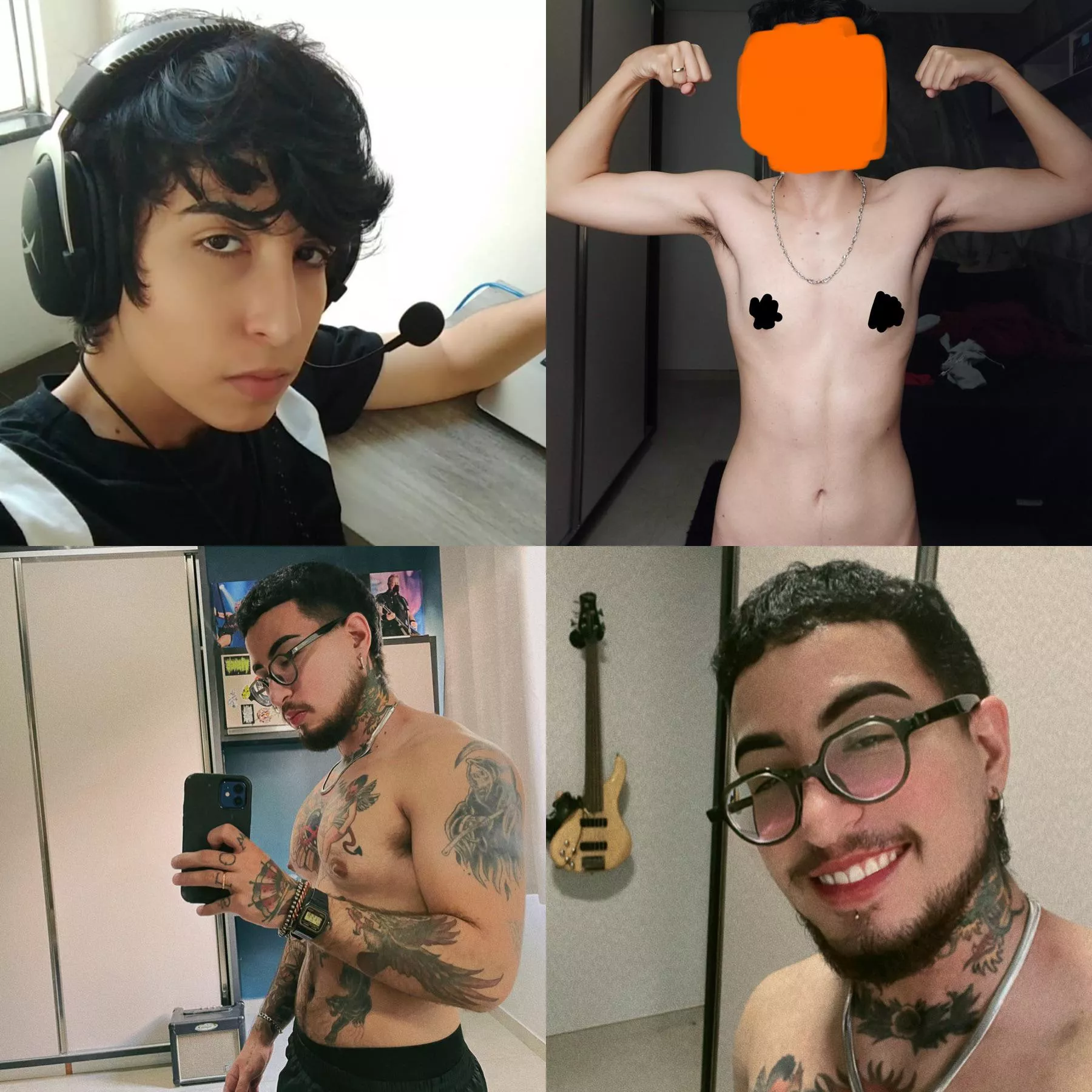I just want to share my transition in 4 pics (3 years)