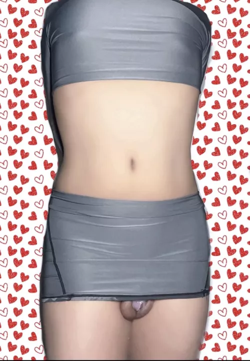 I think my skirt is a little too short