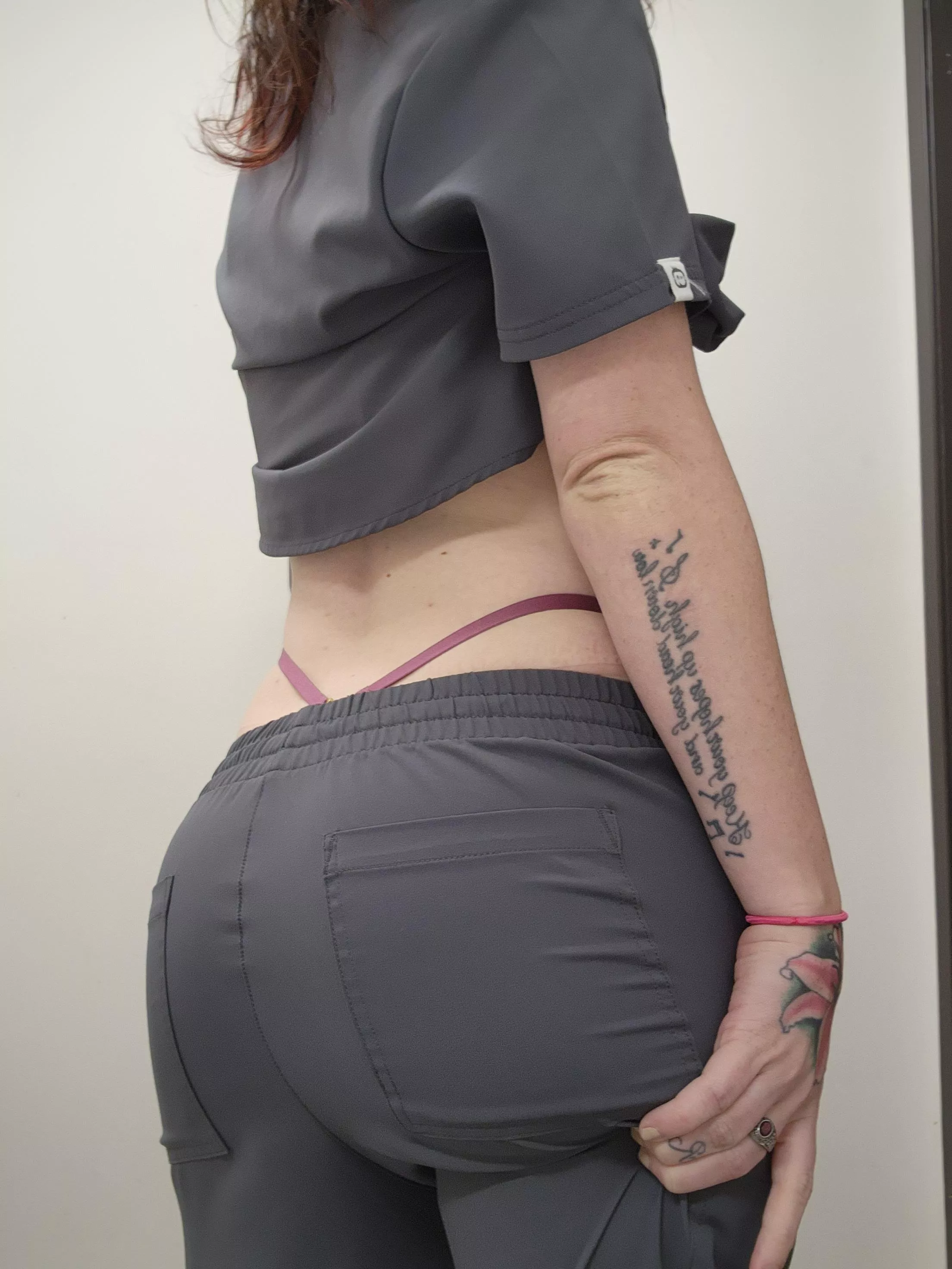 I wonder if my patients ever see my g-strings