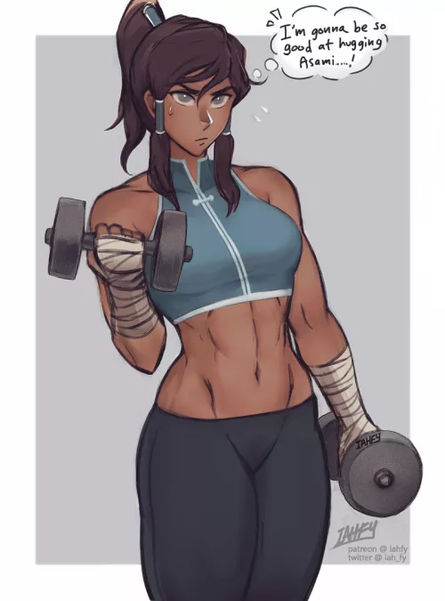 Korra - Curls for the girls (Iahfy)