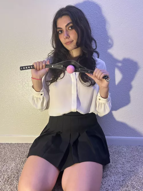 Let’s play rock paper scissors to see if you put it on me, or I put it on you…