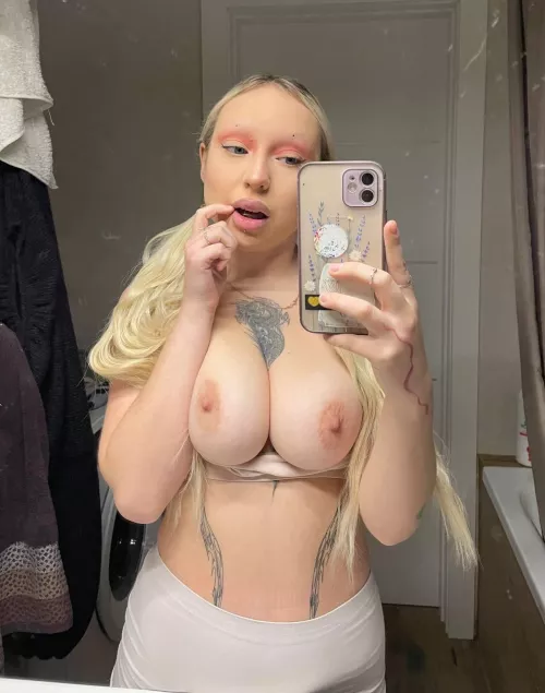 My boobs are so big that the top can't hold them