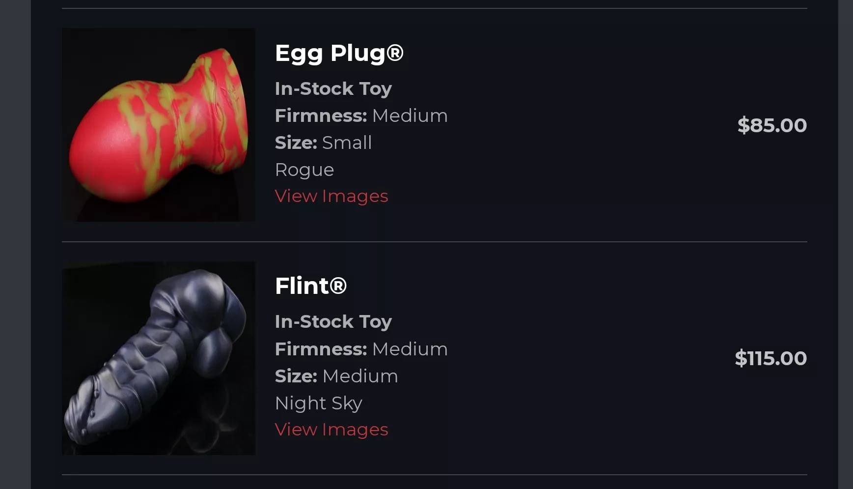 My newest acquisitions. Can't wait for them to come. The shipping isn't as fast as it used to be, took nearly 5 days to ship it after I ordered.