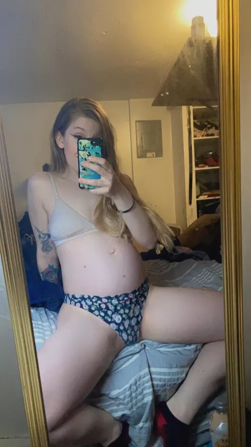 My tummy definitely popped 🎈