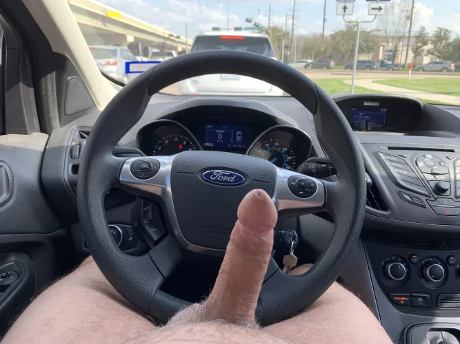 Never waste a red light, right?