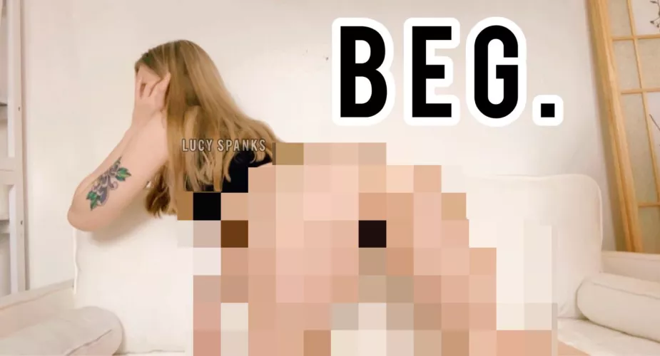 [OC] beg for the scraps that you don’t deserve! I want you on your hands and knees begging to worship