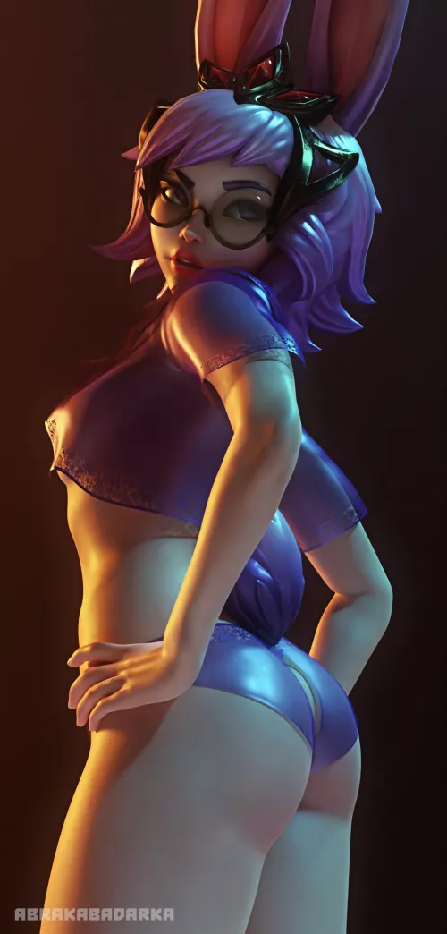 Rei is ready for the sleepover (abrakabadarka)