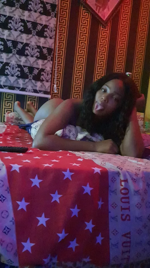 Submissive Blasian Goddess always ready to serve a BWC.