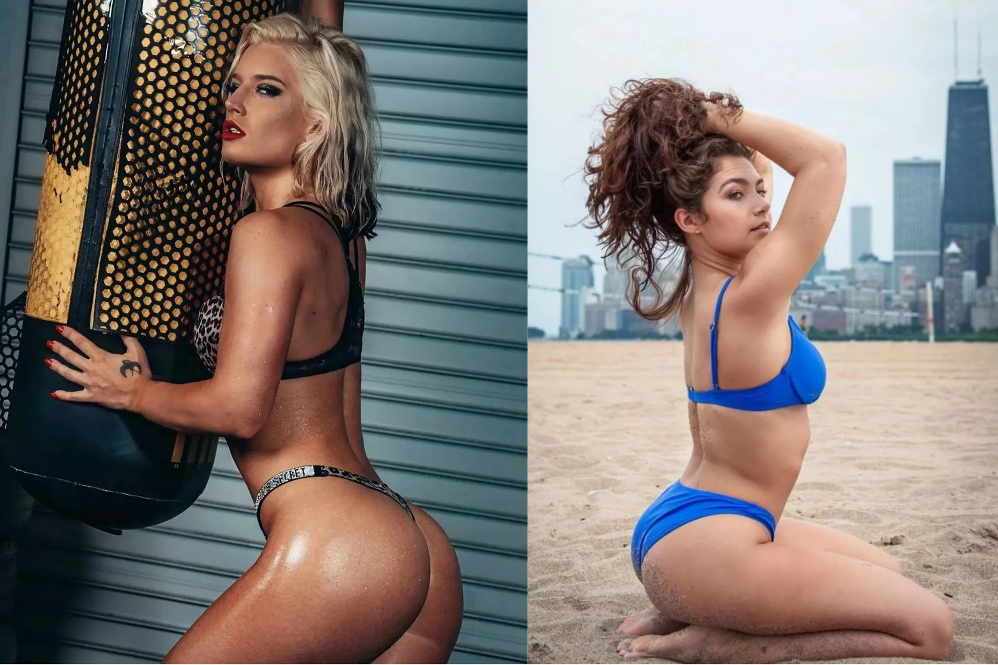 Toni Storm and Skye Blue