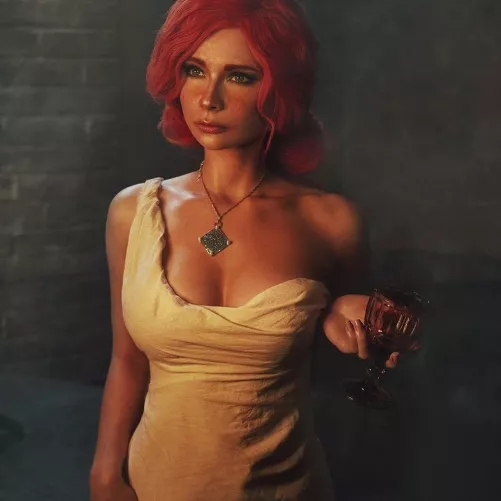 Triss Merigold (The Witcher), cosplay by JannetIncosplay.~