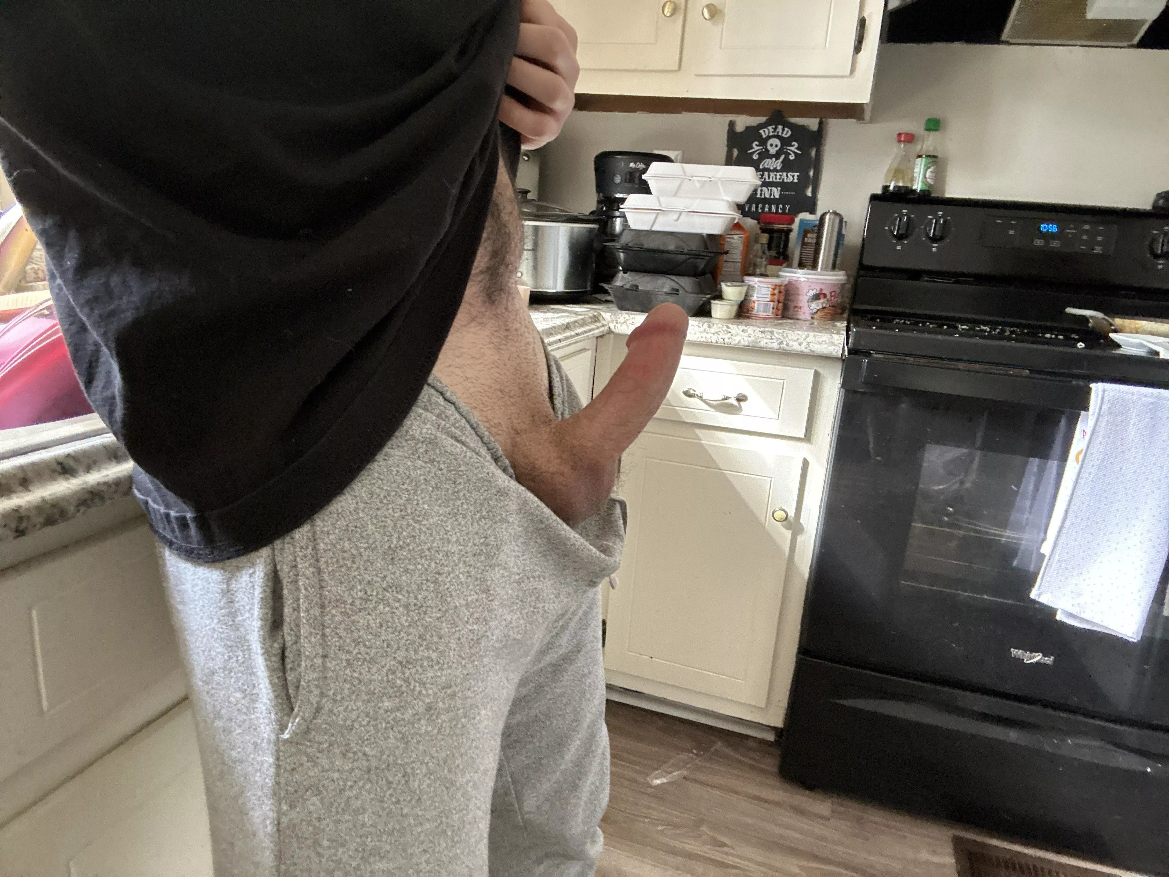 We smoking then I pull my dick out. Wyd?