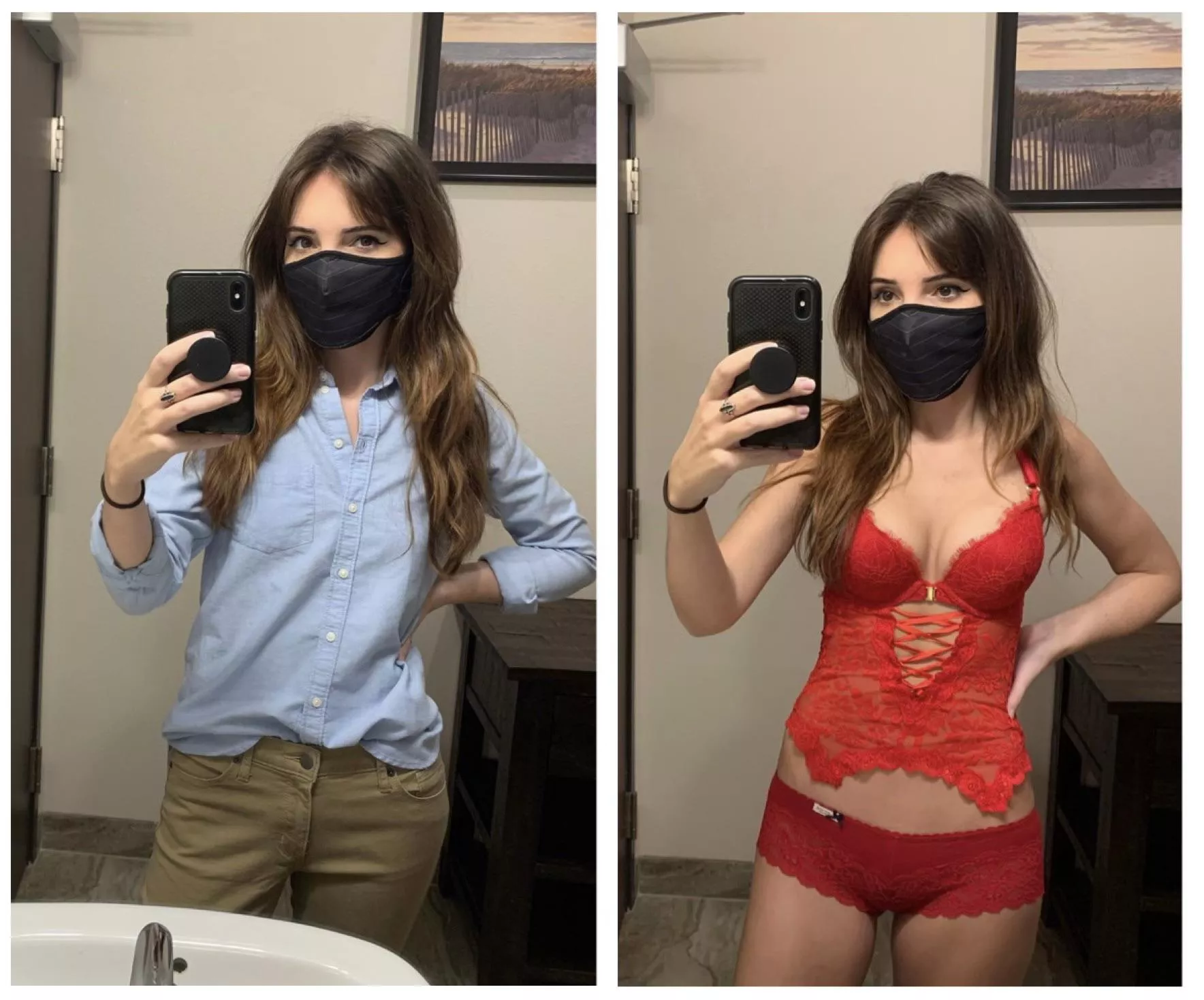 What would u do if you found out ur work crush was hiding this daily..❔😏🤫 [f]