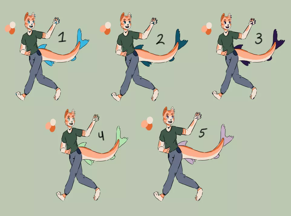 Working out a color scheme for my sona, help!